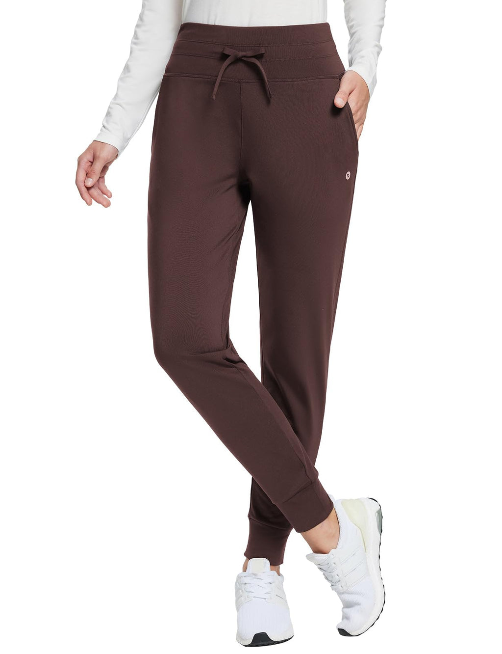 baleaf Women's 25"/ 28"/ 30" Fleece Lined Pants Winter Thermal Joggers
