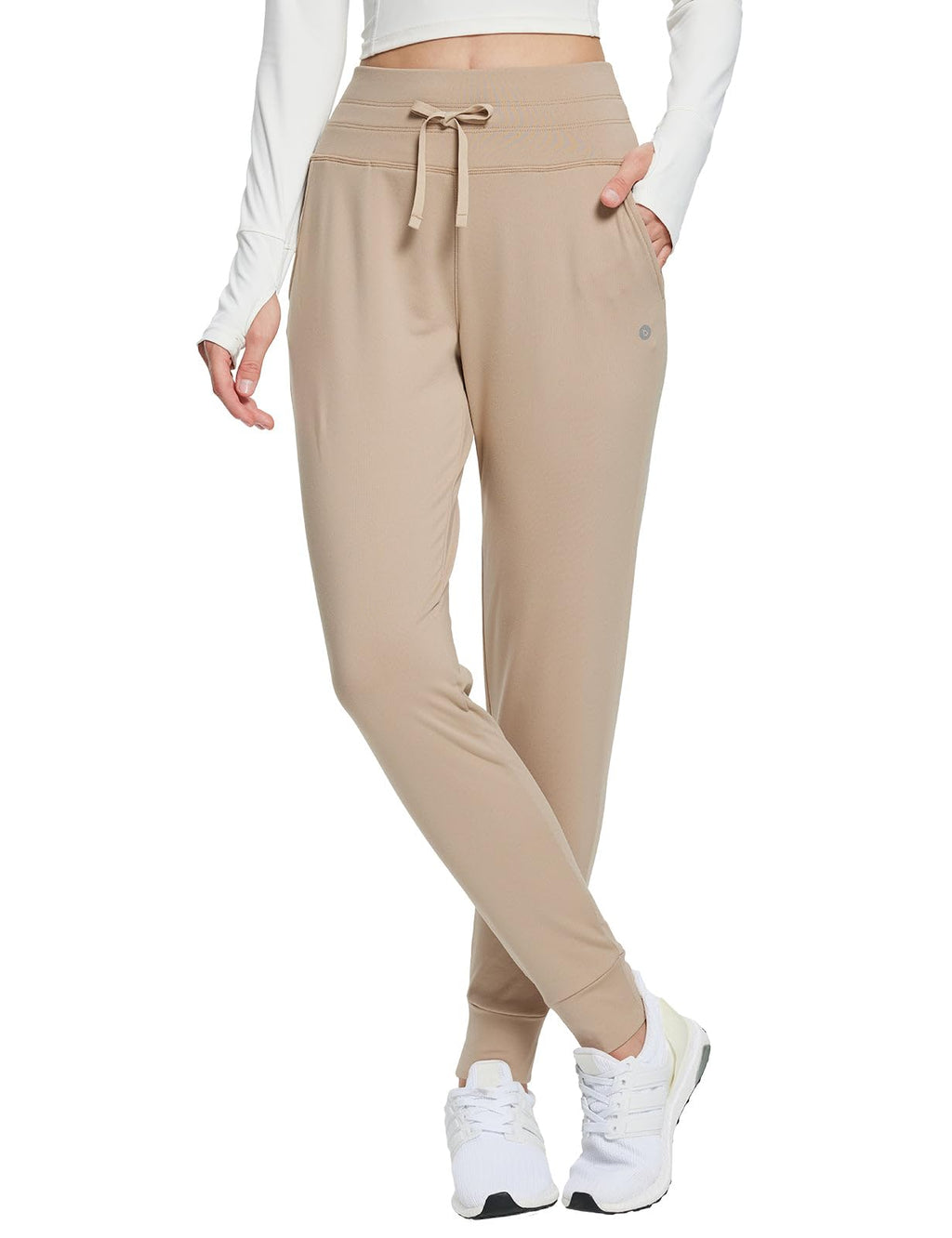 baleaf Women's 25"/ 28"/ 30" Fleece Lined Pants Winter Thermal Joggers