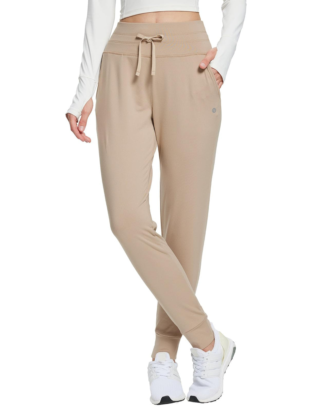 baleaf Women's 25"/ 28"/ 30" Fleece Lined Pants Winter Thermal Joggers