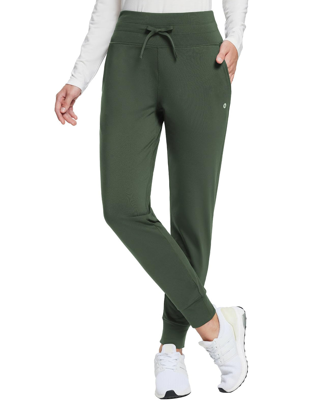 baleaf Women's 25"/ 28"/ 30" Fleece Lined Pants Winter Thermal Joggers