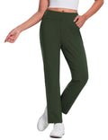 baleaf Women's Fleece Lined Pants Thermal Travel for Cold Weather