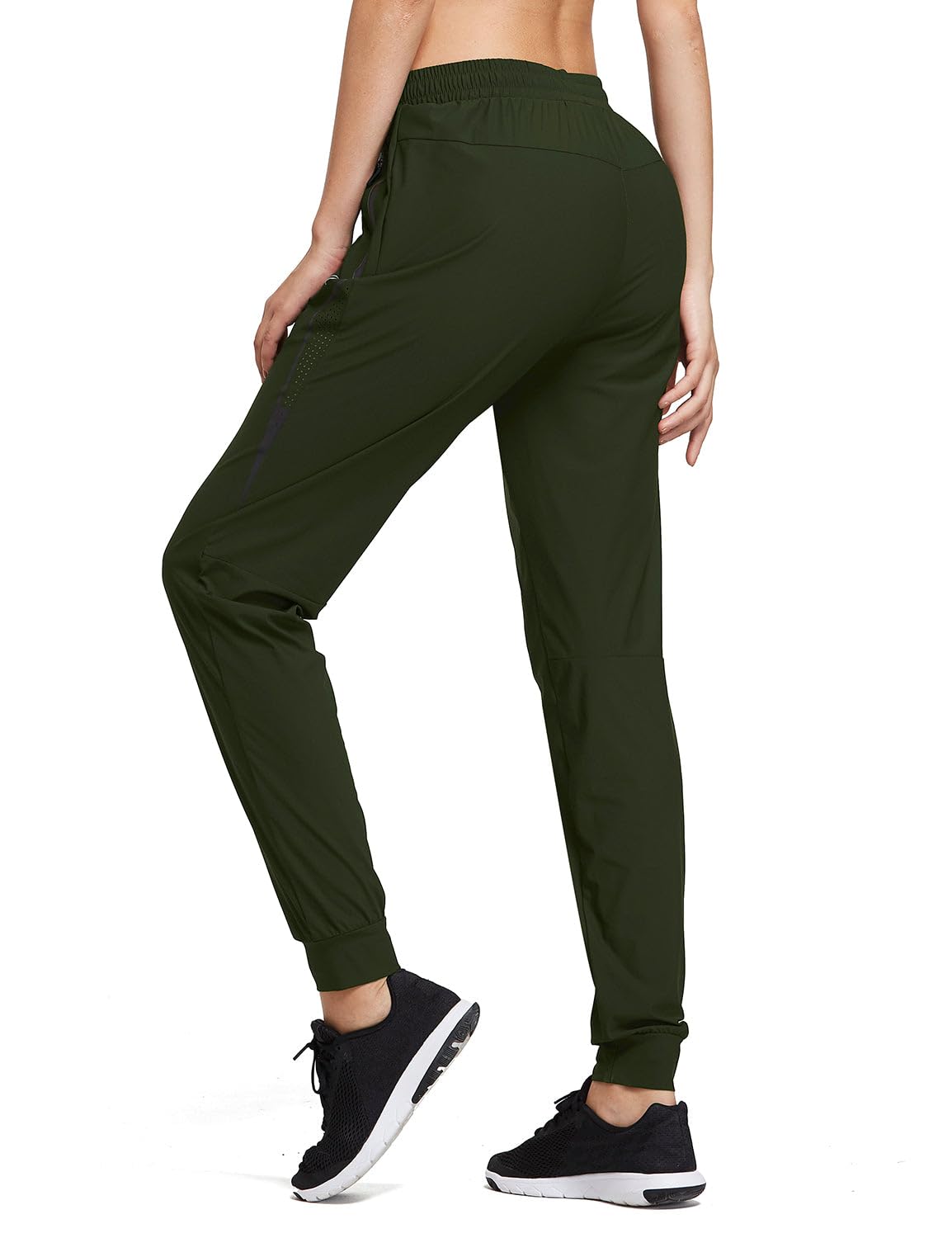 baleaf Women's Joggers Hiking Pants with Zipper Pockets Lightweight Workout