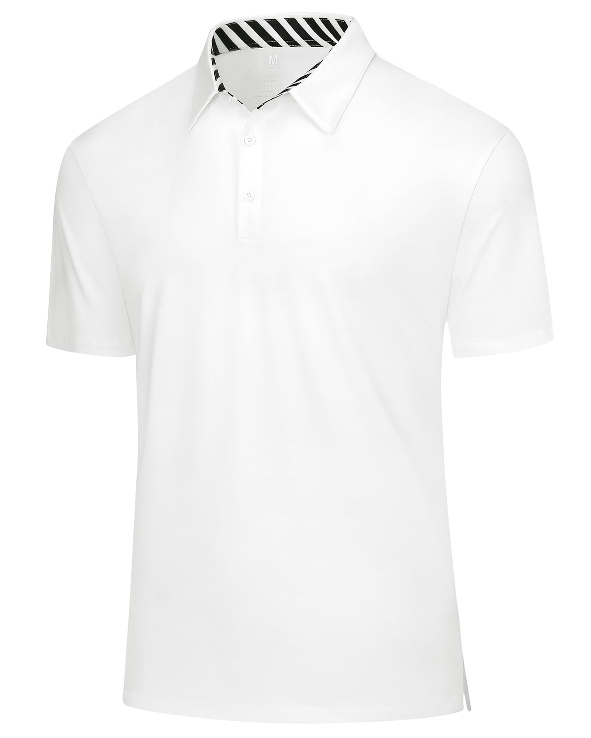 Men's Golf Polo Shirts Quick Dry Moisture Wicking Performance Stretch Short Sleeve Shirt Athletic Wrinkle-Free Summer Tops
