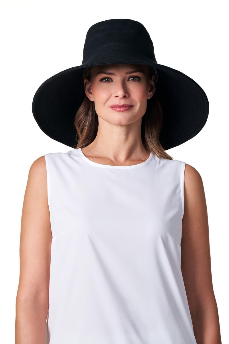 Brittany Women's UPF 50+ Wide-Brim Beach Sun Hat