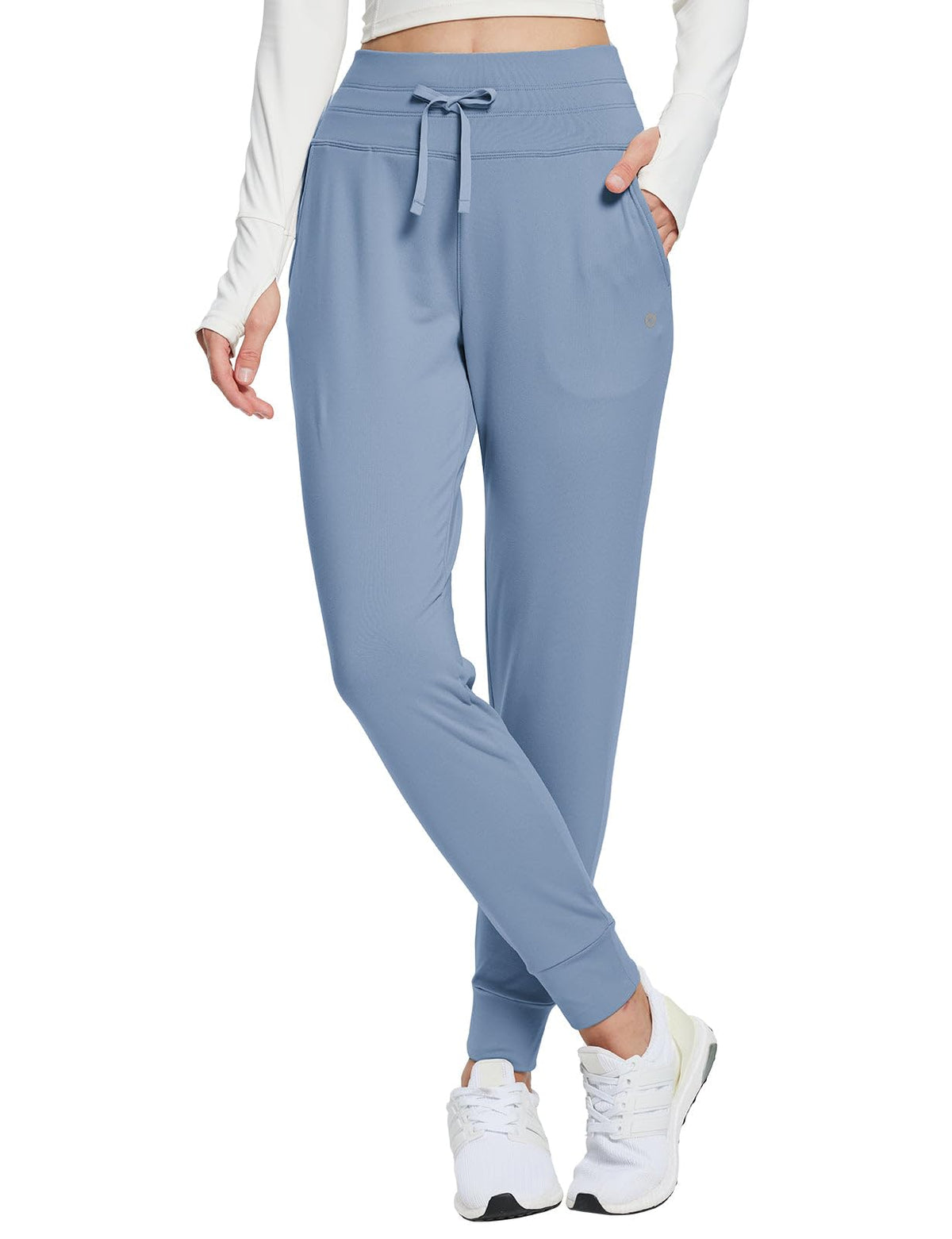 baleaf Women's 25"/ 28"/ 30" Fleece Lined Pants Winter Thermal Joggers