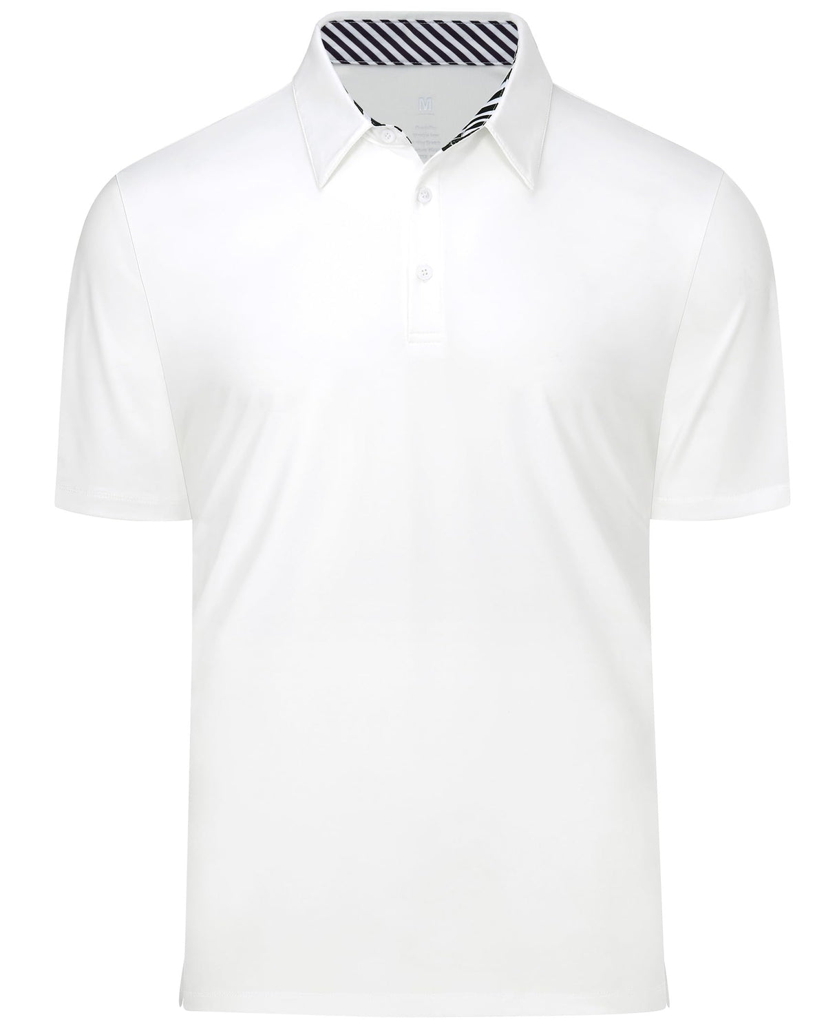 J.VER Men's Polo Shirt Wrinkle Free Stretch Golf Collared Shirt Moisture Wicking Summer Athletic Business Casual Tops