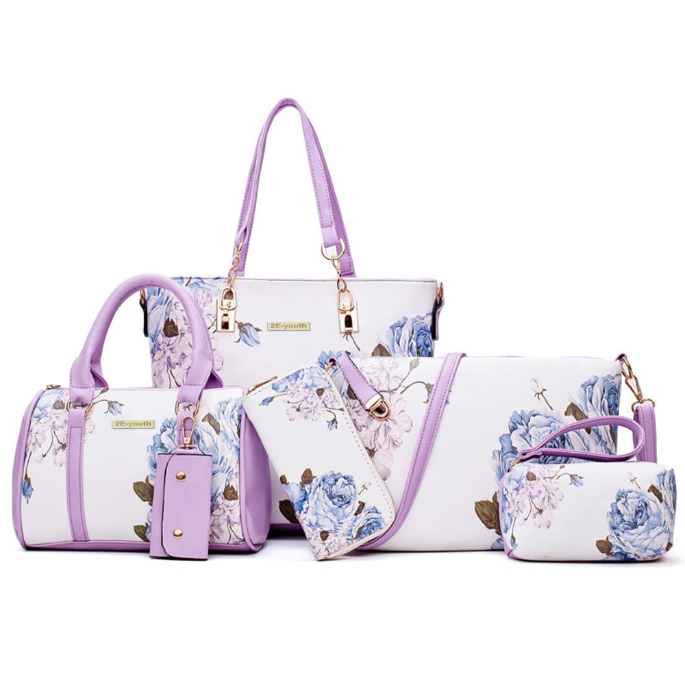 2E-youth Women's Designer Satchel Shoulder Tote Handbag