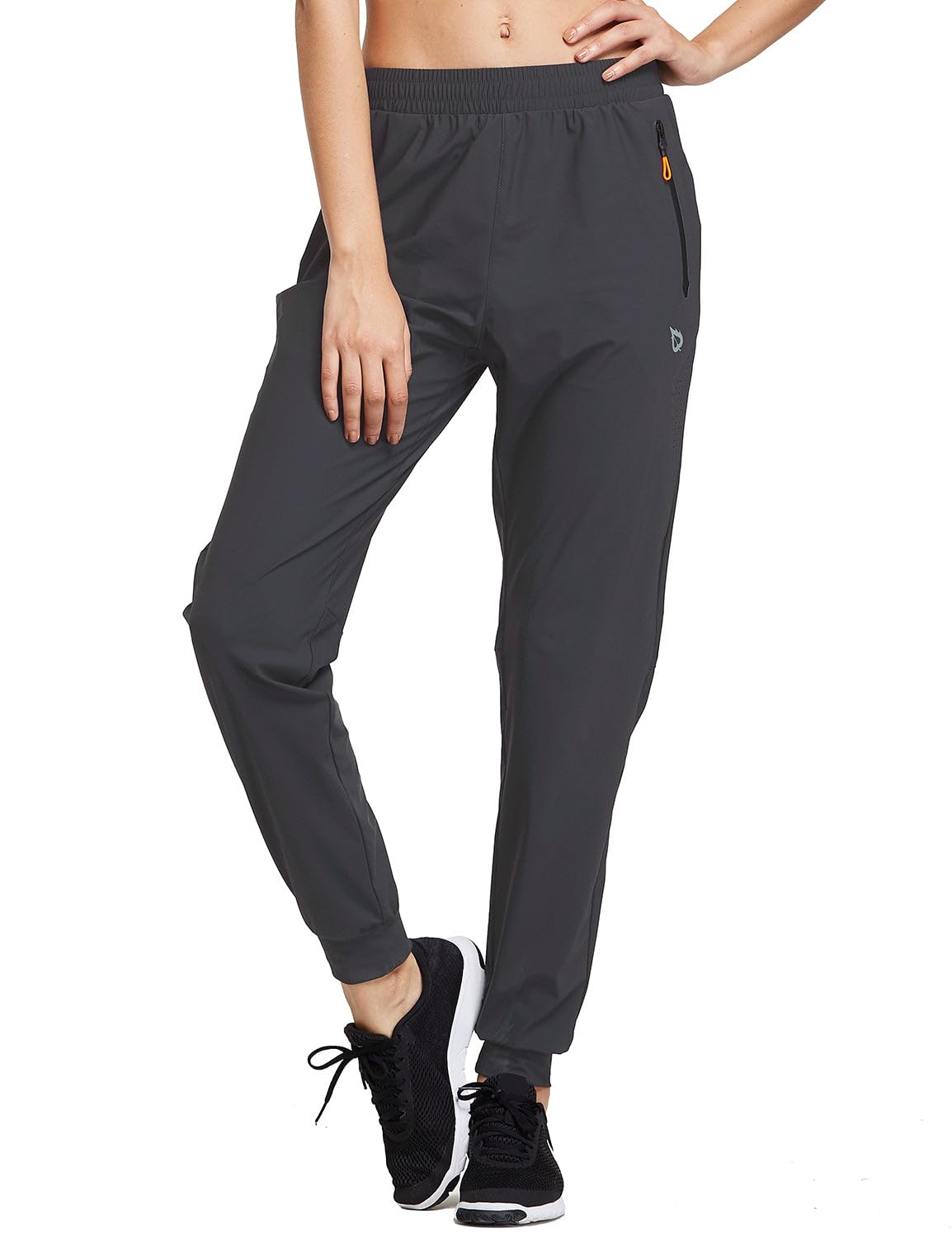 baleaf Women's Joggers Hiking Pants with Zipper Pockets Lightweight Workout