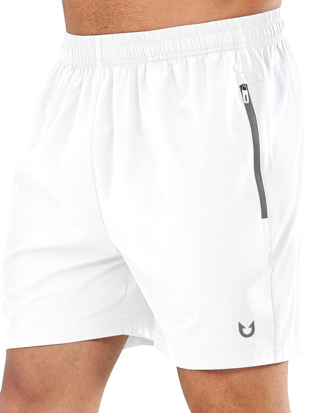 NORTHYARD Men's Quick-Dry Athletic Running Shorts with Zip Pockets