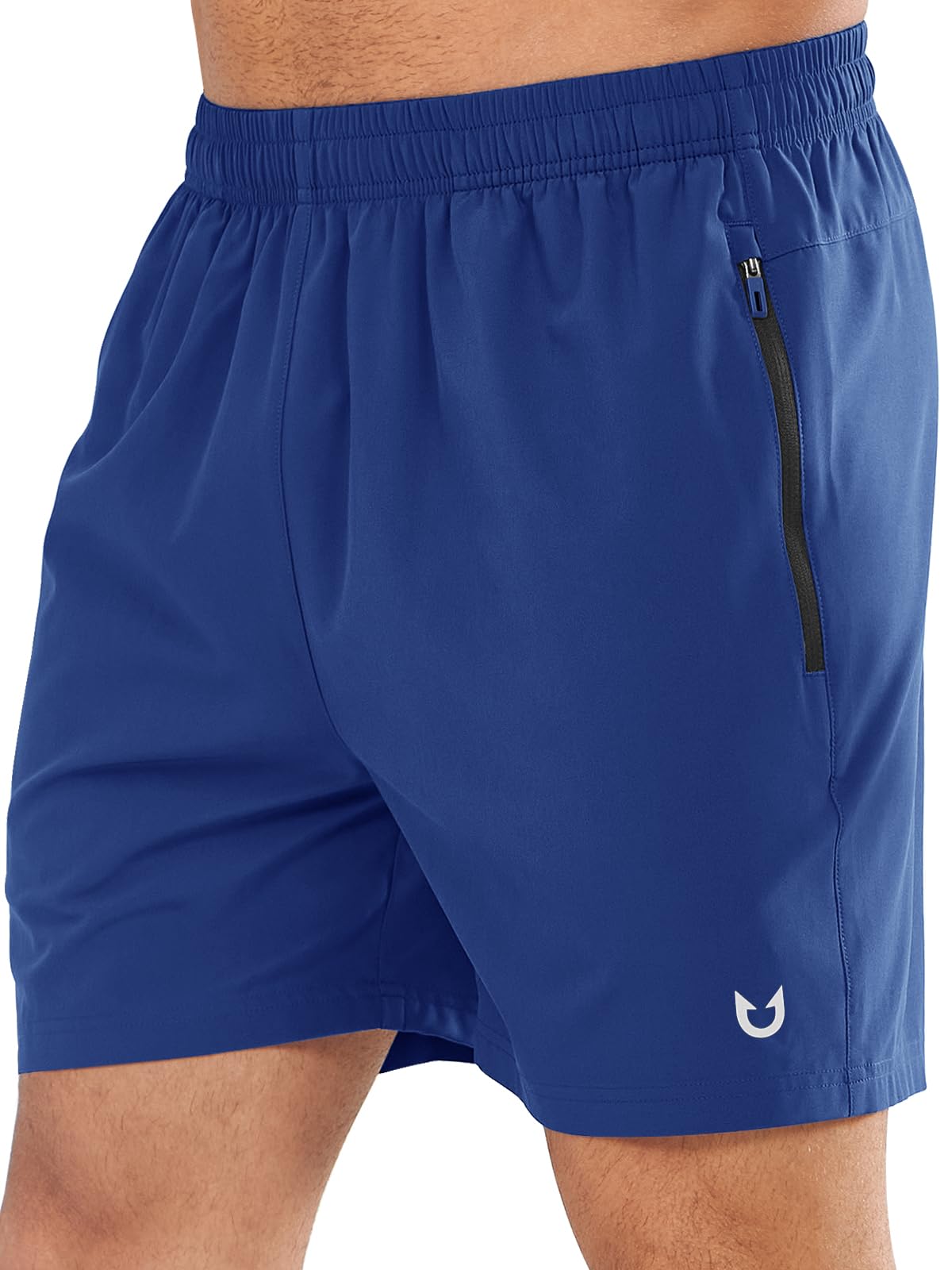 NORTHYARD Men's Quick-Dry Athletic Running Shorts with Zip Pockets