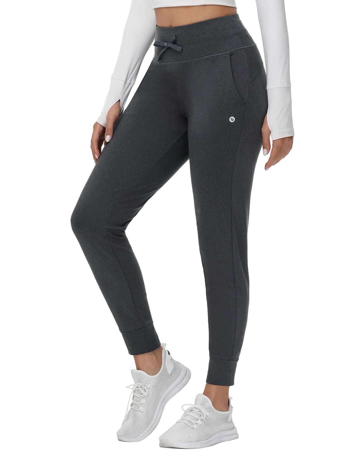 baleaf Women's 25"/ 28"/ 30" Fleece Lined Pants Winter Thermal Joggers