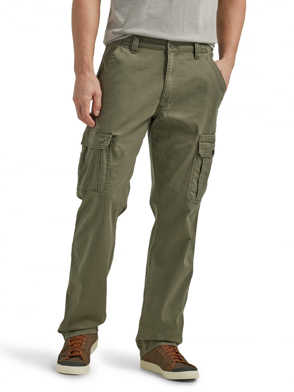 Wrangler Authentics Men's Relaxed Stretch Cargo Pants