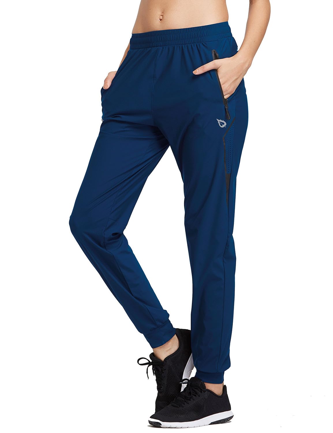 baleaf Women's Joggers Hiking Pants with Zipper Pockets Lightweight Workout