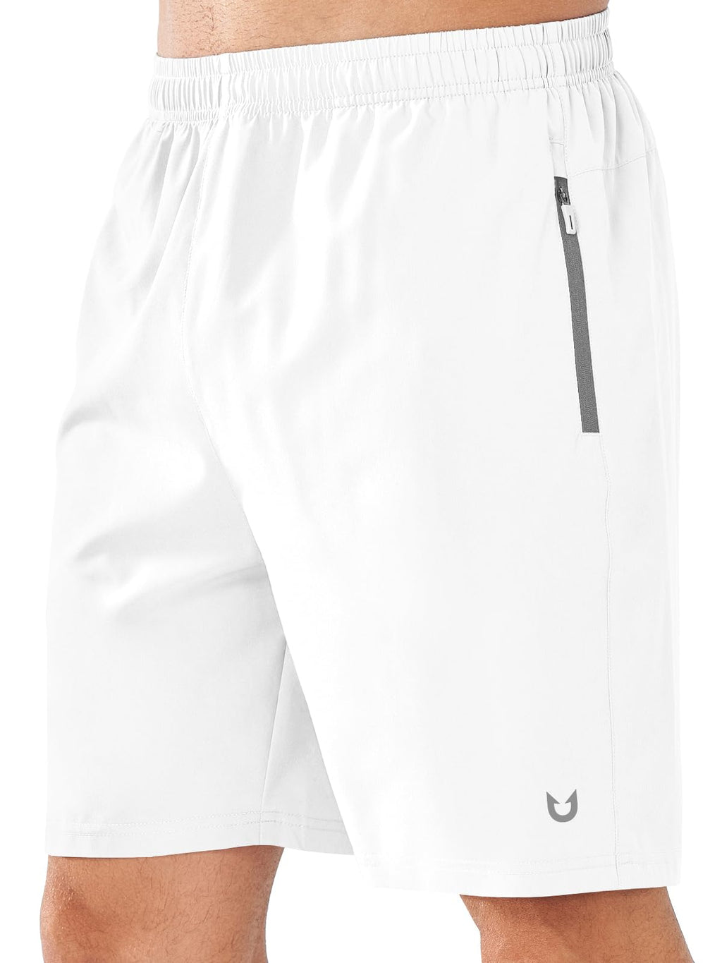 NORTHYARD Men's Quick-Dry Athletic Running Shorts with Zip Pockets