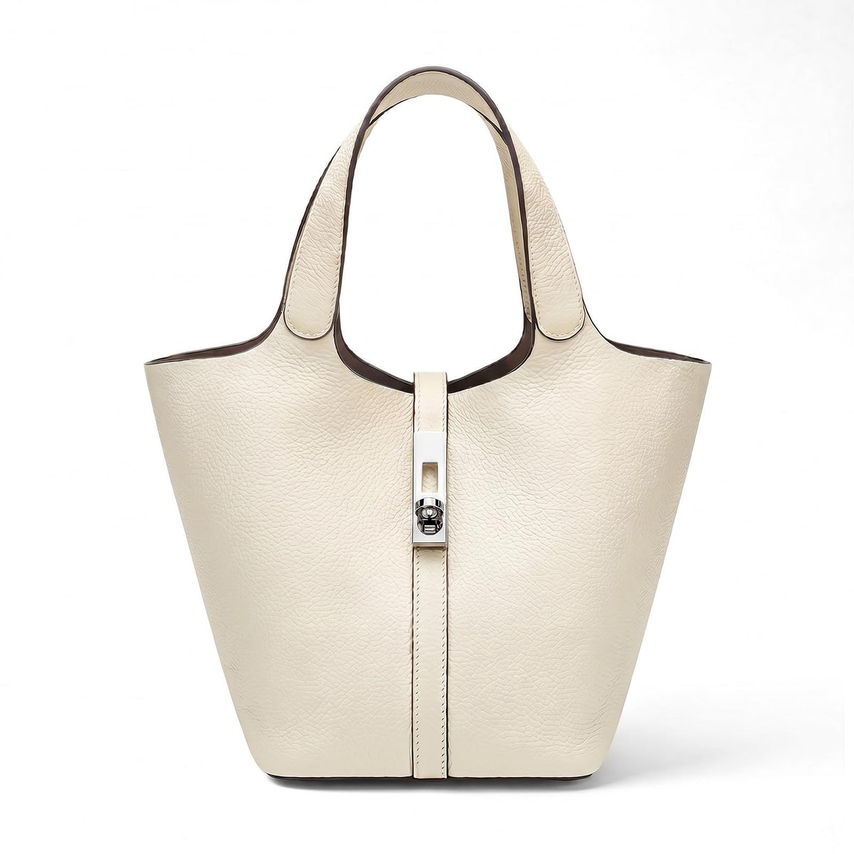 Women's Vegan Leather Top Handle Satchel Tote Handbag