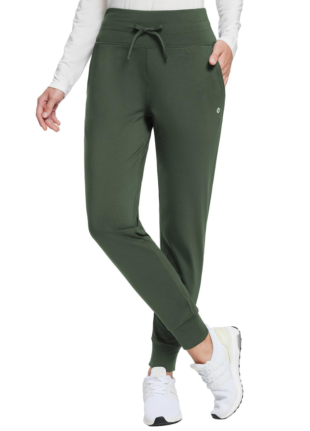 baleaf Women's 25"/ 28"/ 30" Fleece Lined Pants Winter Thermal Joggers