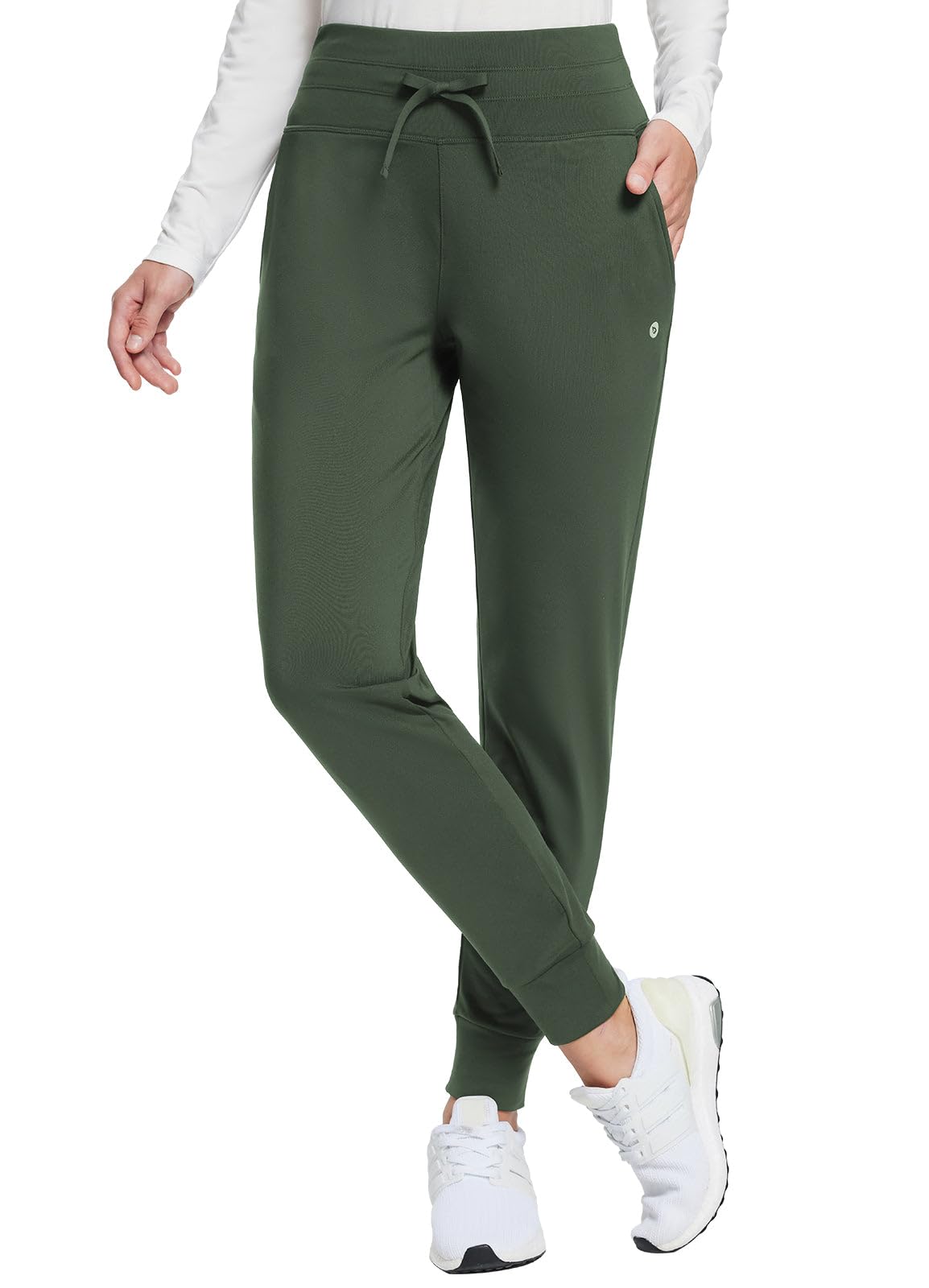 baleaf Women's 25"/ 28"/ 30" Fleece Lined Pants Winter Thermal Joggers