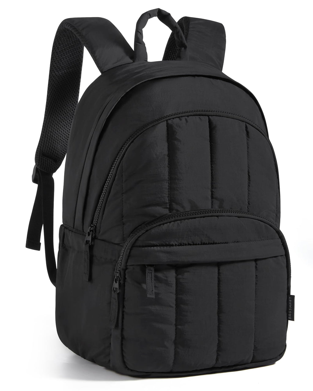BAGSMART College Laptop Backpack,Cute Travel Backpack for Women,Quilted Computer Bookbag