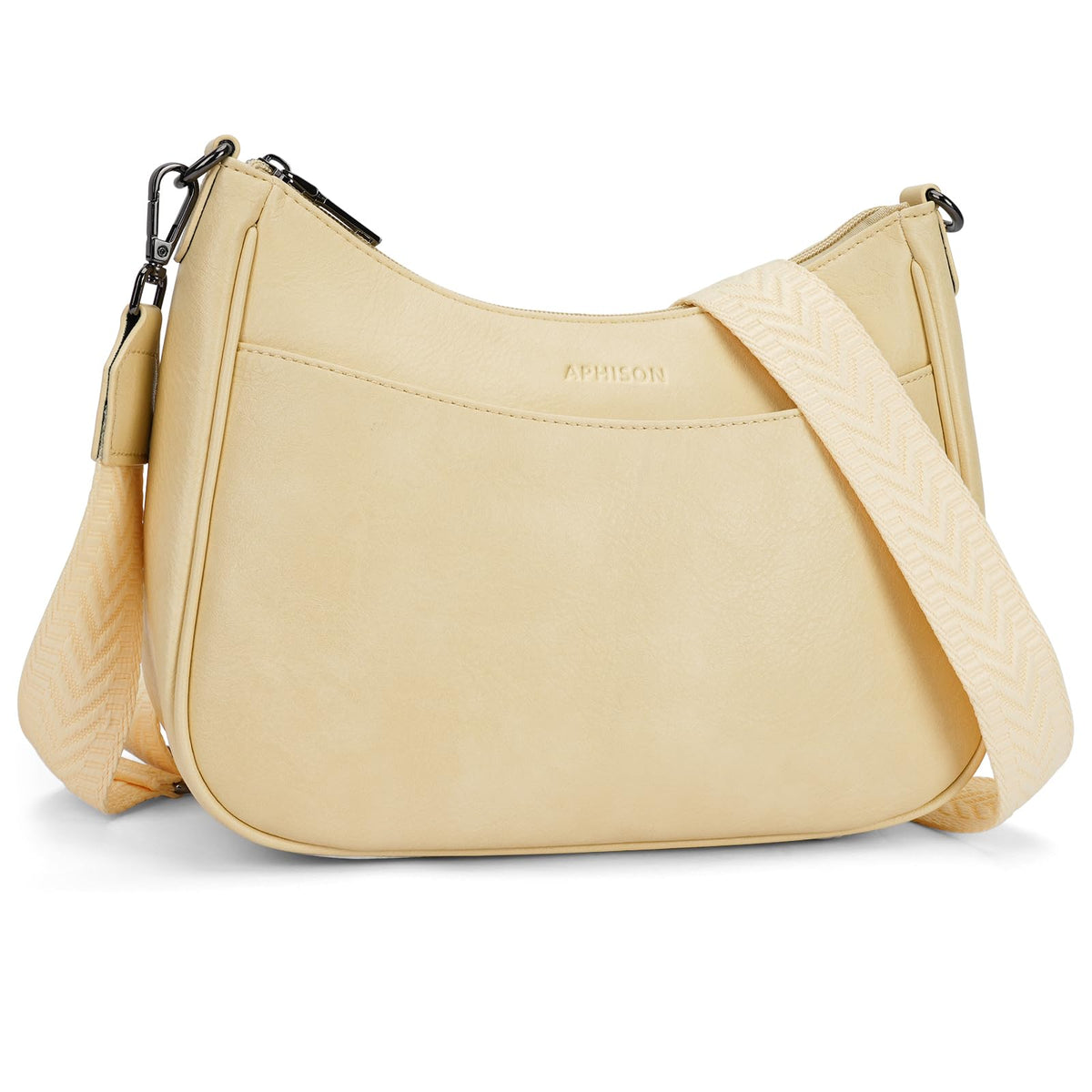 APHISON Women's Trendy Leather Crossbody Shoulder Handbag