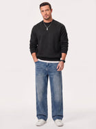 JMIERR Men's Stretch Baggy Wide-Leg Denim Jeans