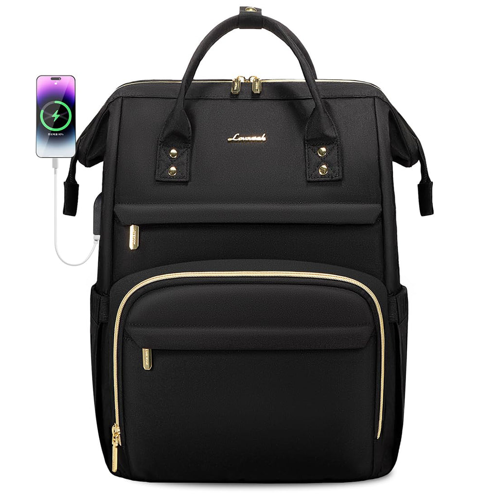 LOVEVOOK Laptop Backpack for Women Travel Business Computer Work Bag