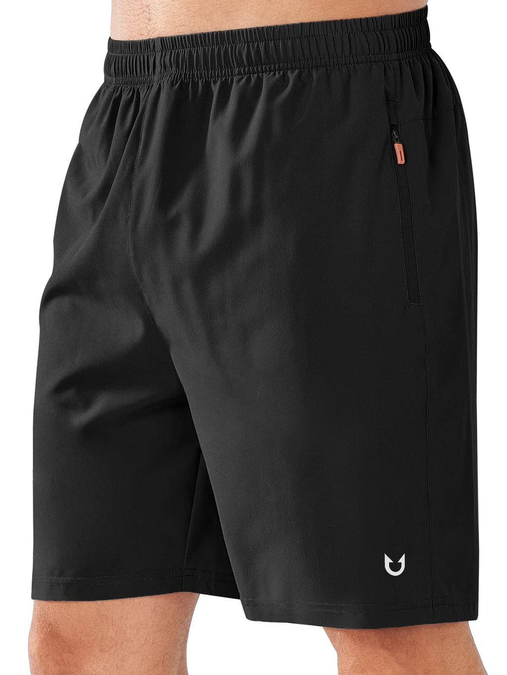 NORTHYARD Men's Quick-Dry Athletic Running Shorts with Zip Pockets