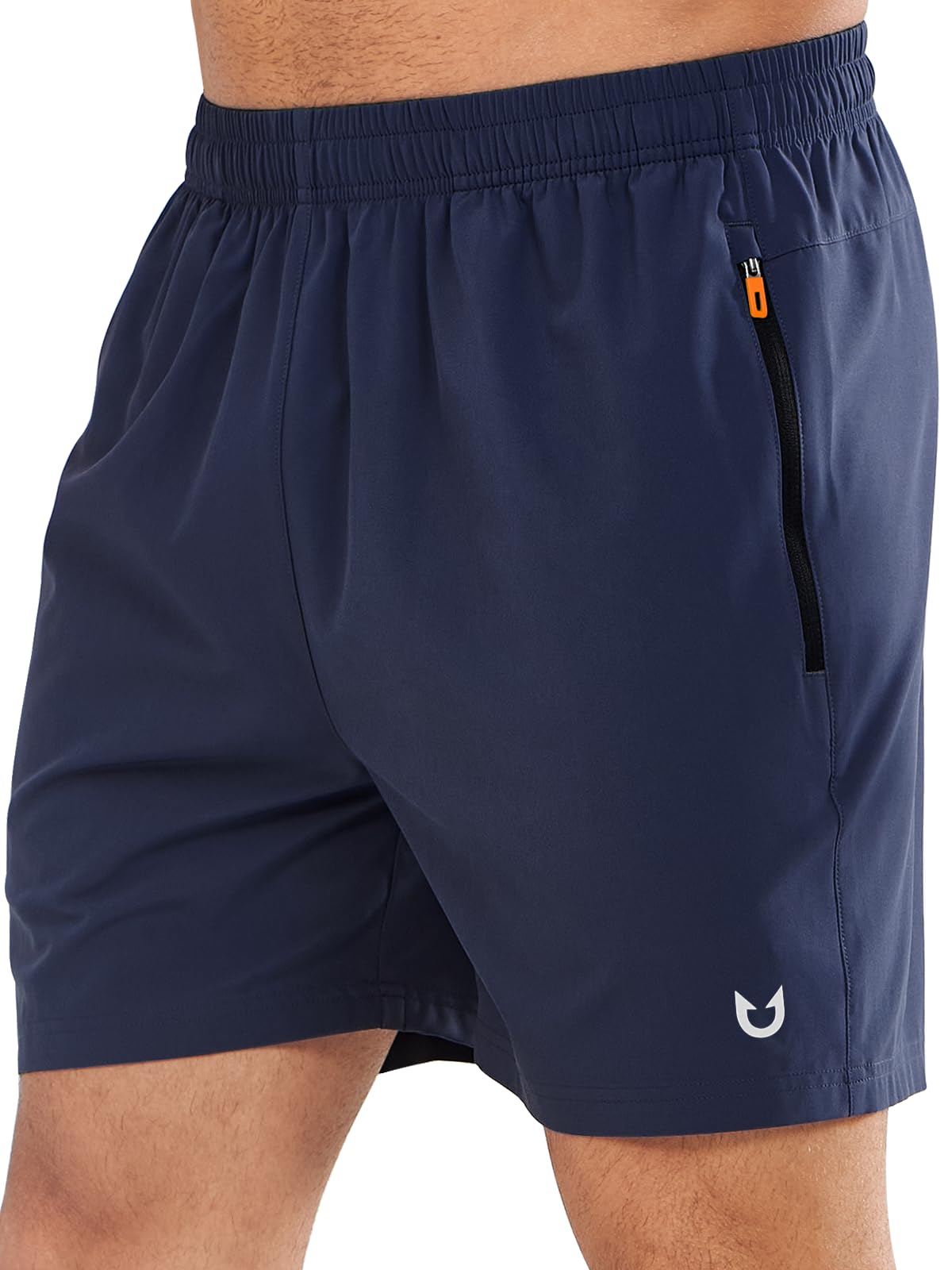 NORTHYARD Men's Quick-Dry Athletic Running Shorts with Zip Pockets