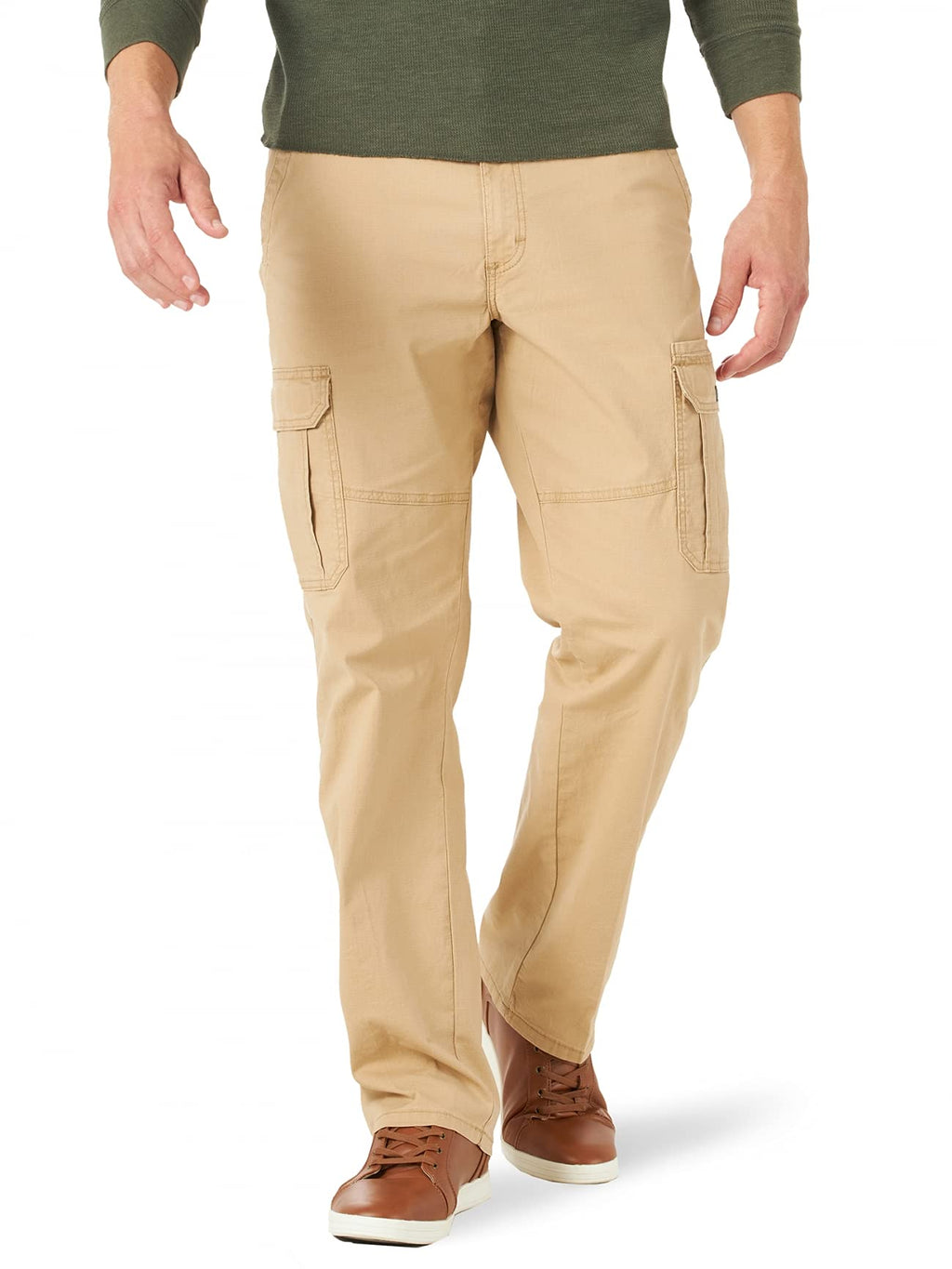 Wrangler Authentics Men's Relaxed Stretch Cargo Pants