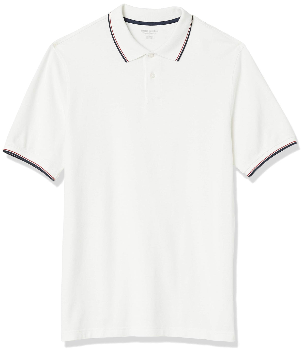Amazon Essentials Men's Regular-Fit Cotton Pique Polo Shirt, Short Sleeve (Available in Big & Tall)