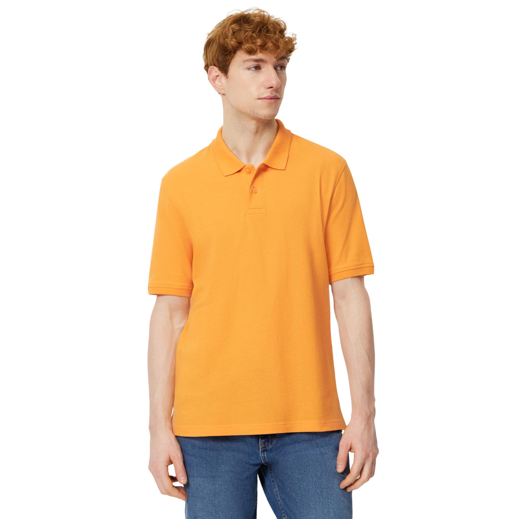Amazon Essentials Men's Regular-Fit Cotton Pique Polo Shirt, Short Sleeve (Available in Big & Tall)