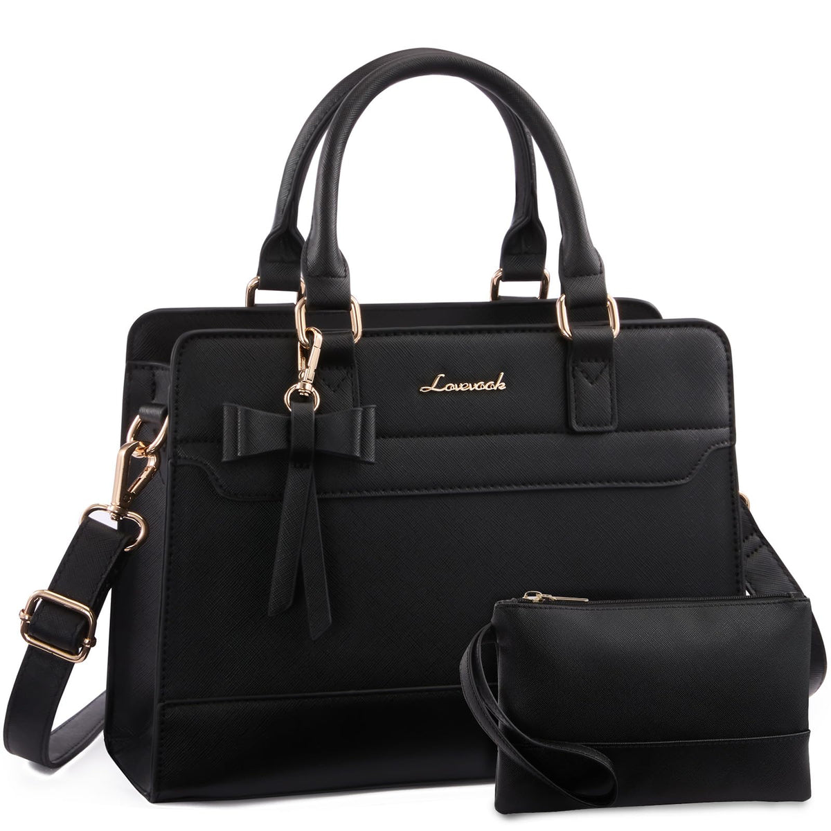 LOVEVOOK Purses for Women,Leather Tote Purse and Handbags,Satchel Shoulder Crossbody Top Handle Bags with Zipper
