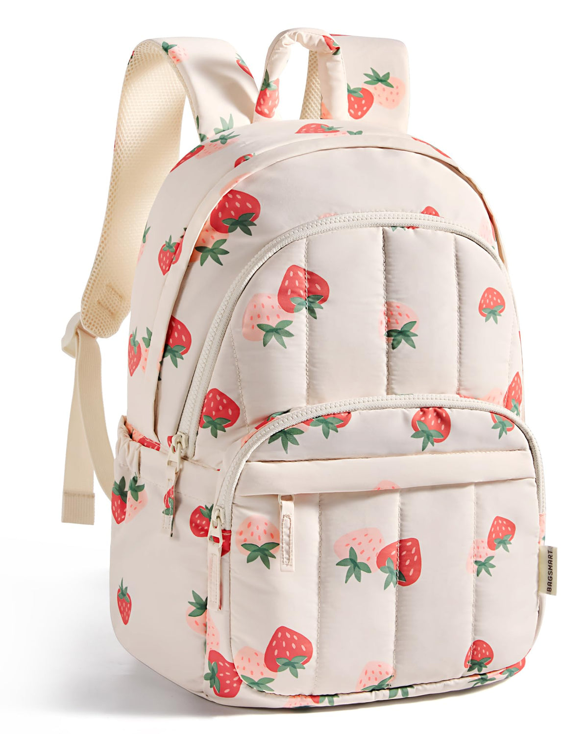 BAGSMART Women's Quilted Laptop Backpack for College & Travel