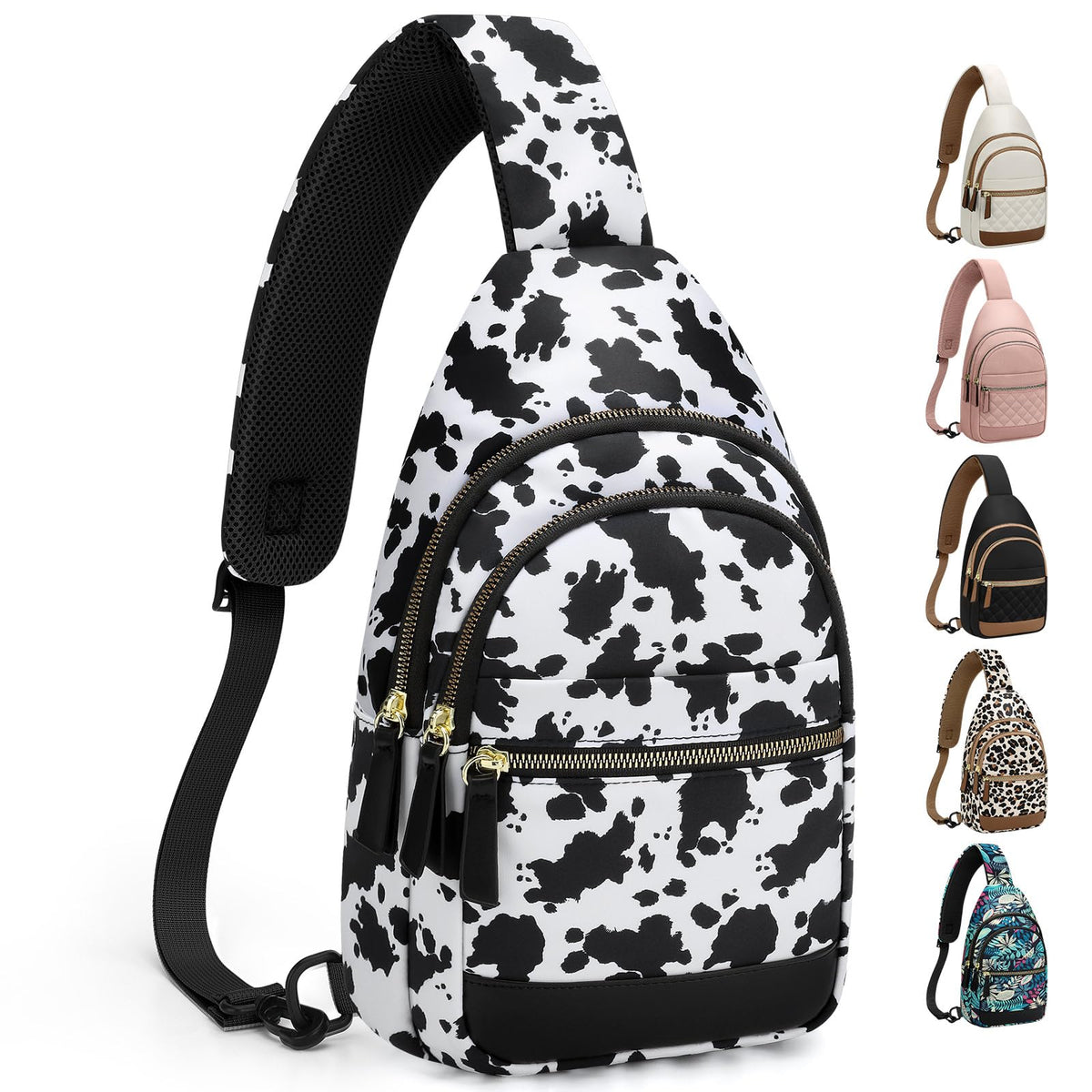 Capolo Waterproof Crossbody Sling Bag Fanny Pack for Women & Men