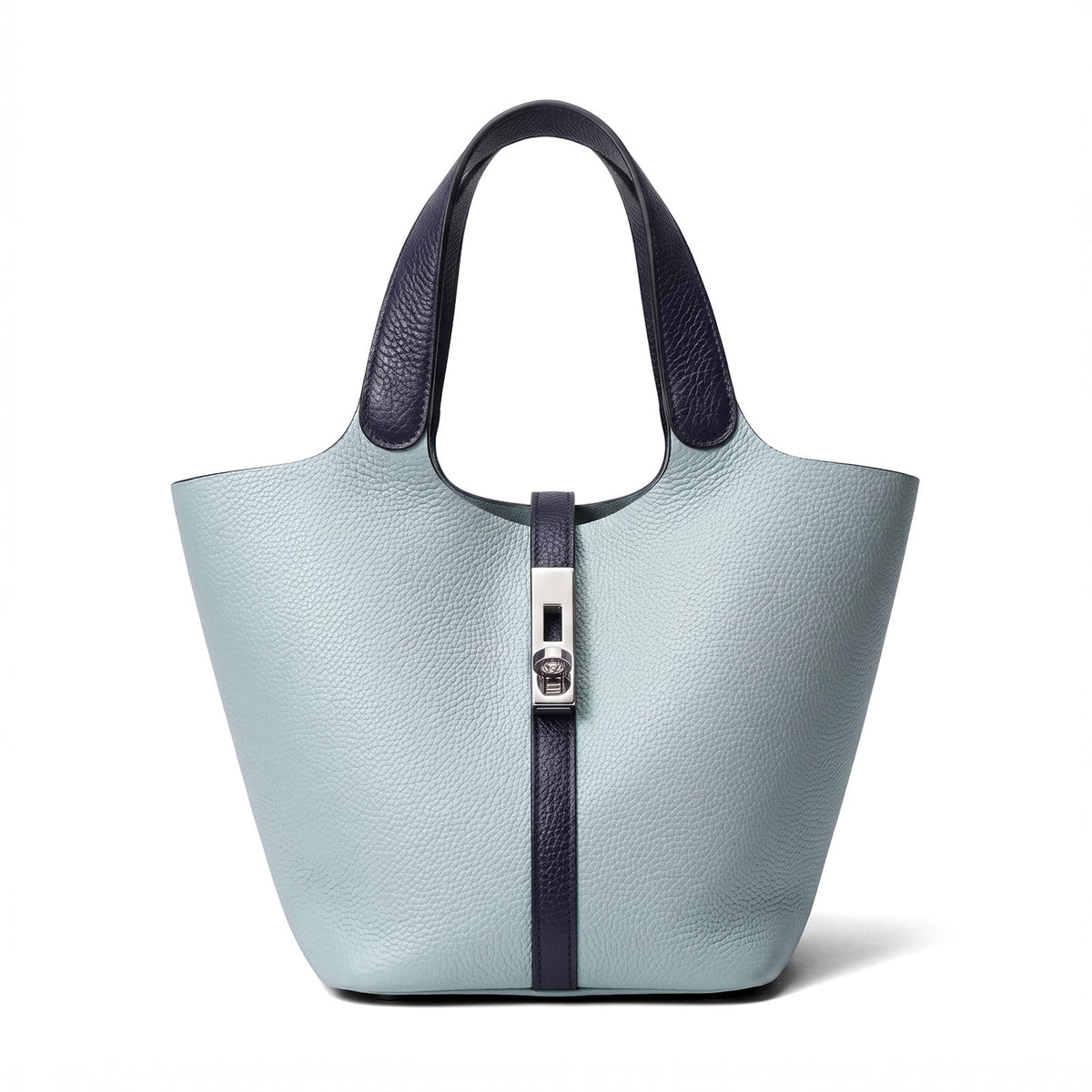 Women's Vegan Leather Top Handle Satchel Tote Handbag