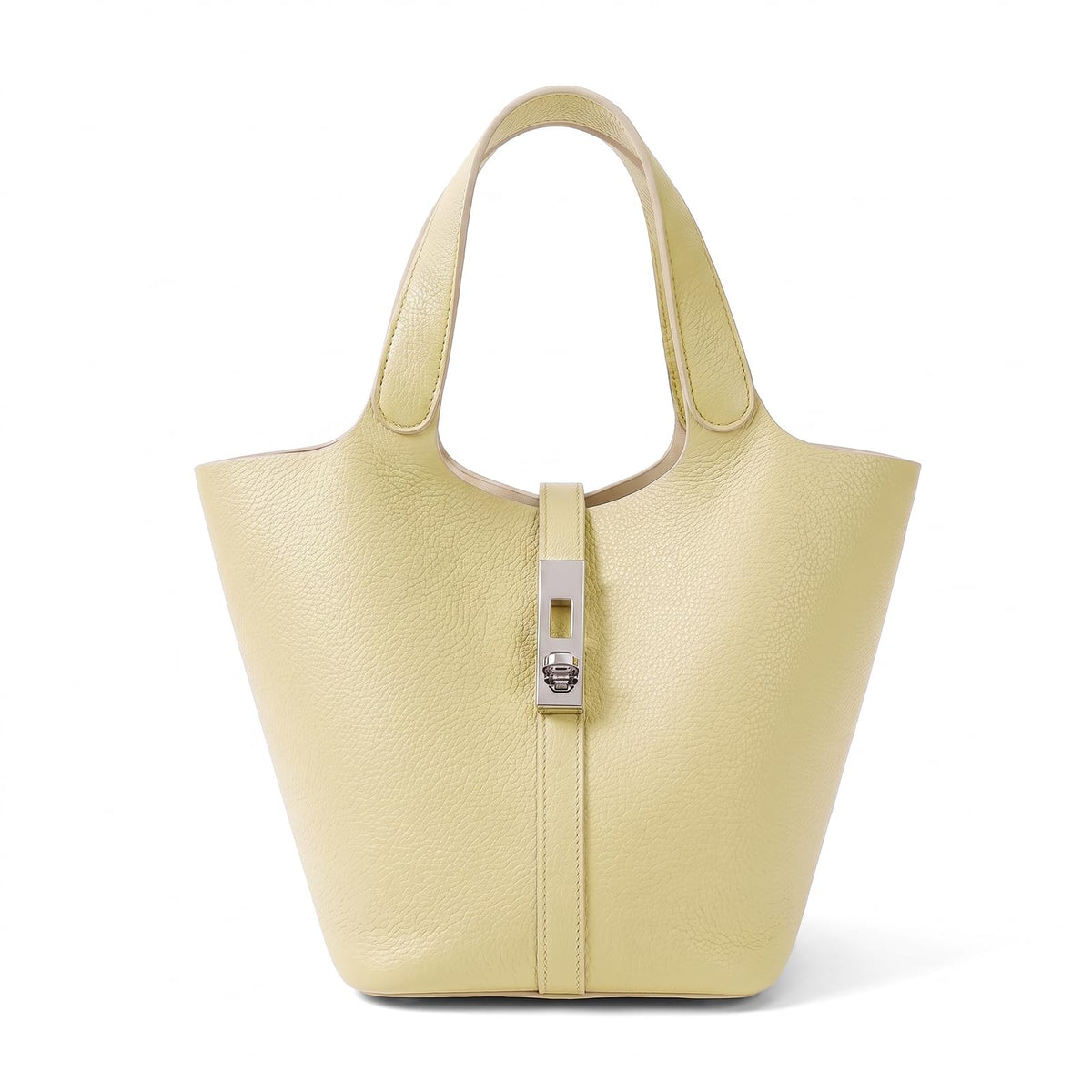Women's Vegan Leather Top Handle Satchel Tote Handbag