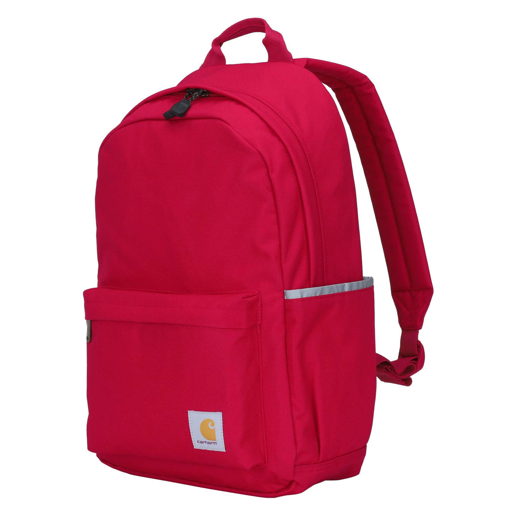 Carhartt 21L Classic Laptop Backpack, Water-Resistant Pack W/ 15" Laptop Sleeve and Organizational Compartments, Atomic Blue
