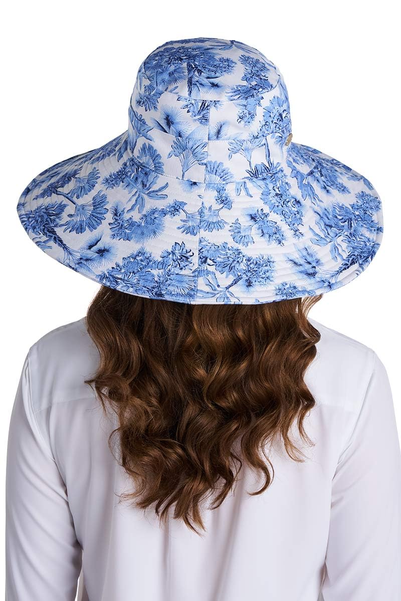 Brittany Women's UPF 50+ Wide-Brim Beach Sun Hat