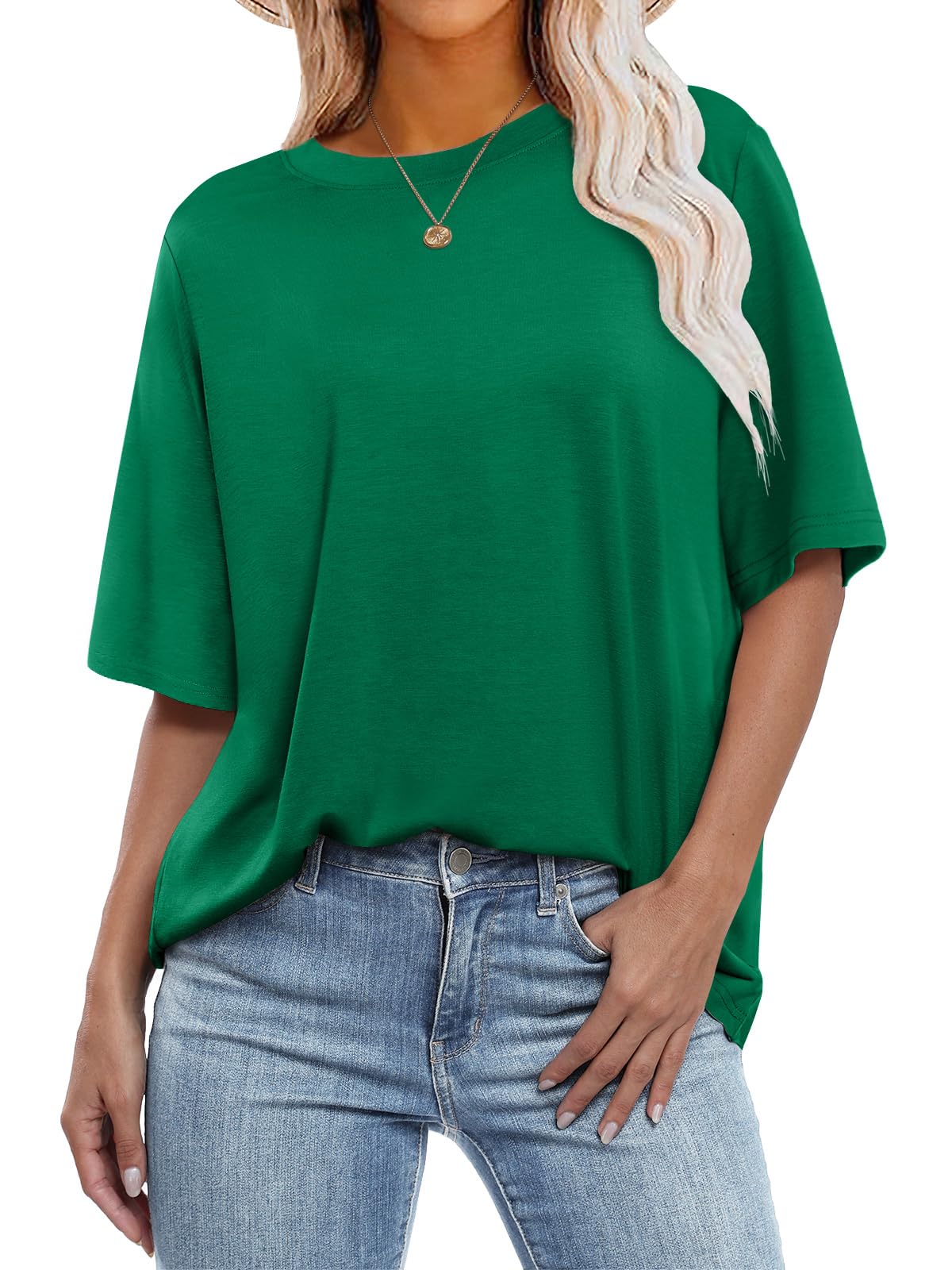 ANRABESS Womens Tops Oversized T Shirts