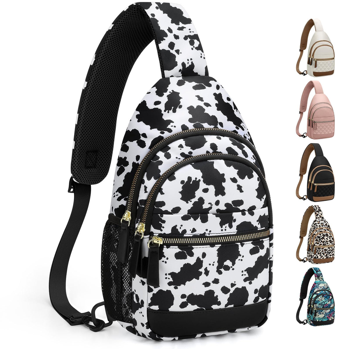 Capolo Waterproof Crossbody Sling Bag Fanny Pack for Women & Men
