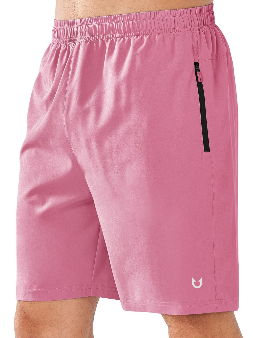 NORTHYARD Men's Quick-Dry Athletic Running Shorts with Zip Pockets