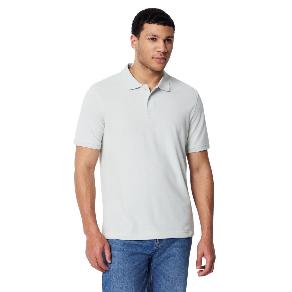 Amazon Essentials Men's Regular-Fit Cotton Pique Polo Shirt, Short Sleeve (Available in Big & Tall)