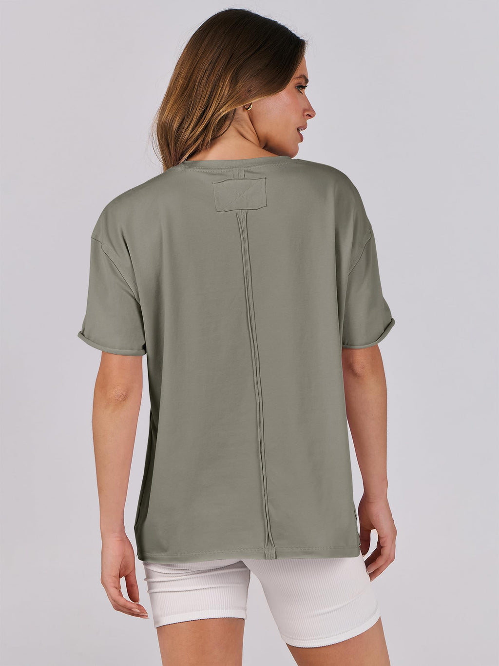 ANRABESS Womens Tops Oversized T Shirts Loose Fit Short Sleeve Crewneck Summer Casual 2026 Trendy Boxy Tee Blouse