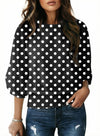 A Polka Dot Black / Small