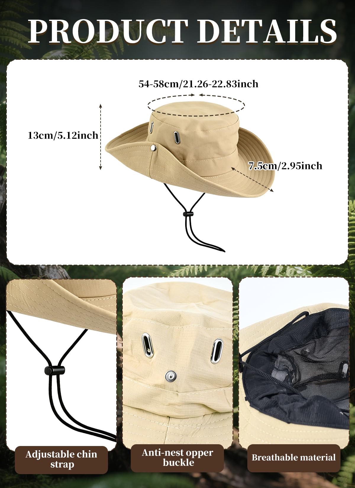 6 PCS Safari Costume Women, Zoo Keeper Costume Adult for Halloween