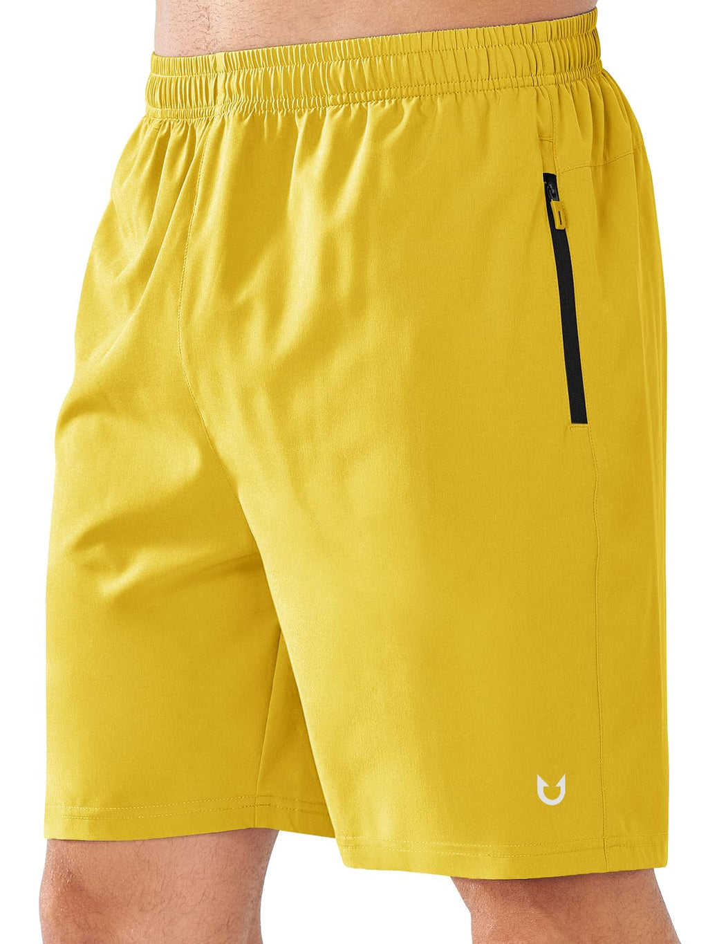 NORTHYARD Men's Quick-Dry Athletic Running Shorts with Zip Pockets