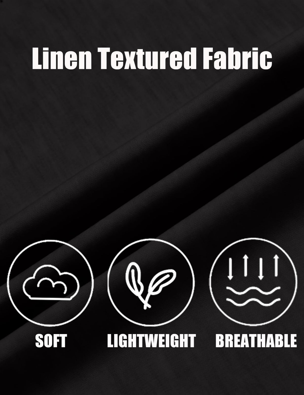 COOFANDY Men's Button Down Shirts Short Sleeve Linen Textured Shirts Casual Summer Beach Shirts