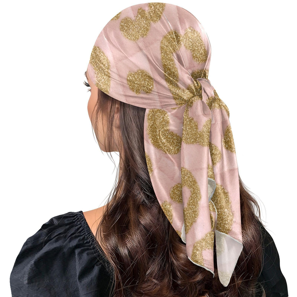 Yuiboo Women's Square Silk Hair Scarf & Neckerchief