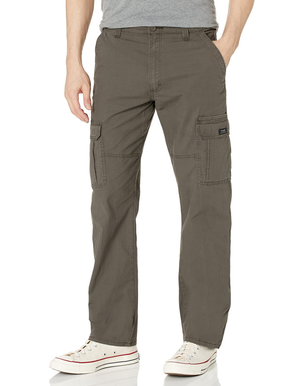 Wrangler Authentics Men's Relaxed Stretch Cargo Pants