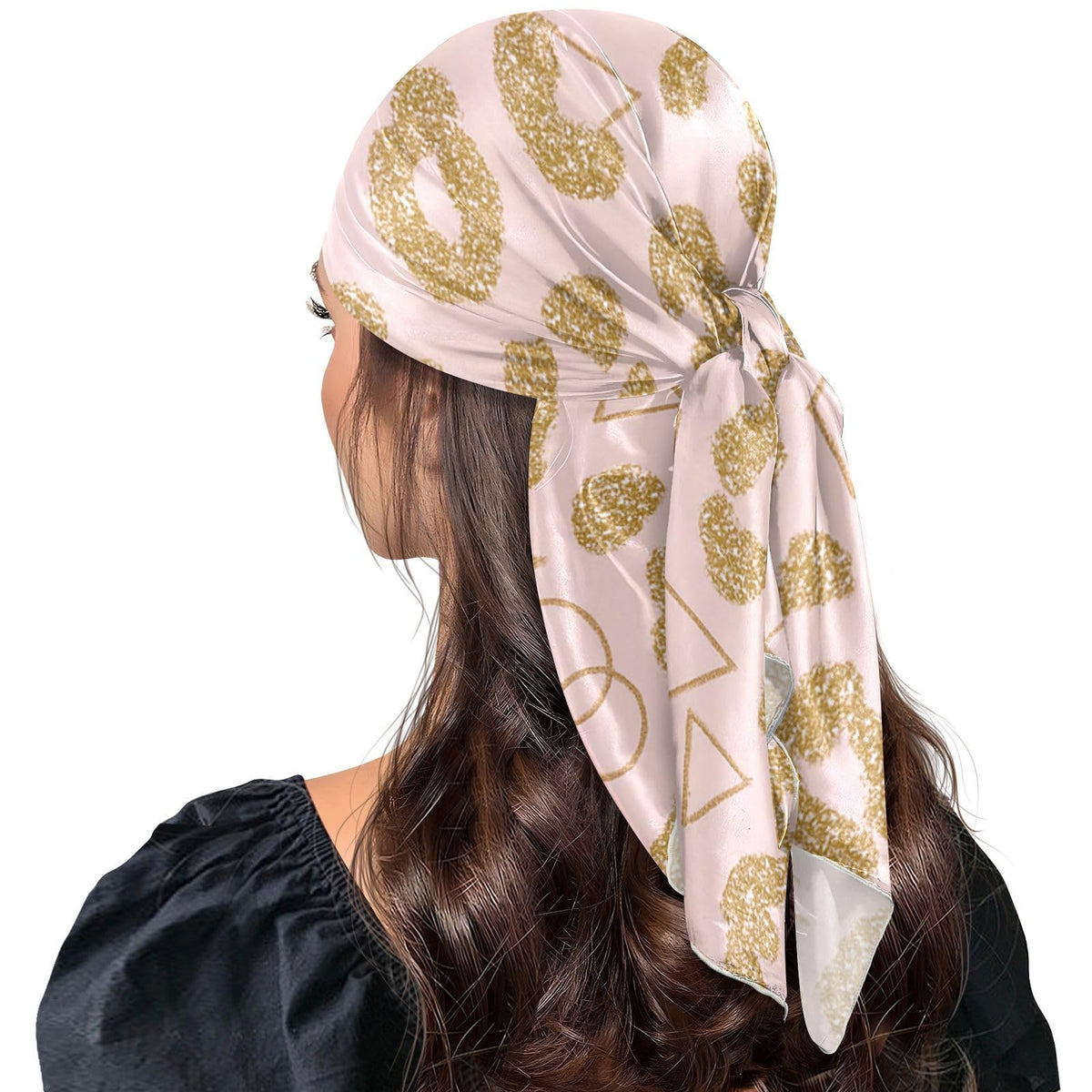 Yuiboo Women's Square Silk Hair Scarf & Neckerchief
