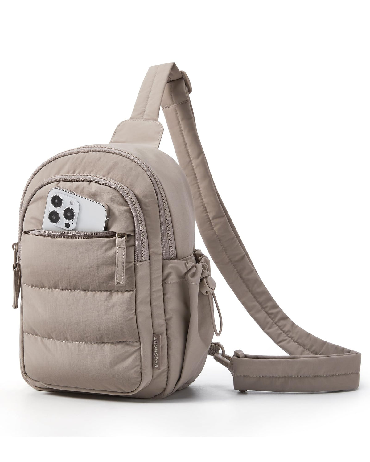 BAGSMART Women's Small Puffer Crossbody Sling Hobo Bag